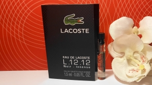 Lacoste L.12.12 Noir Intense edt 1,5ml