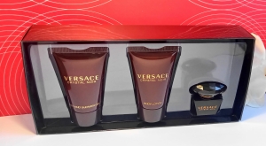 Versace Crystal Noir 5ml+ żel 25ml+balsam 25ml