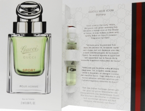 Gucci by Gucci Sport Pour Homme edt 2ml próbka perfum