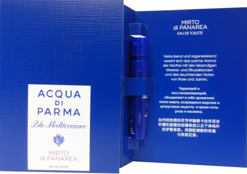 Acqua di Parma Blu Mediterraneo Mirto Di Panarea edt próbka.JPG